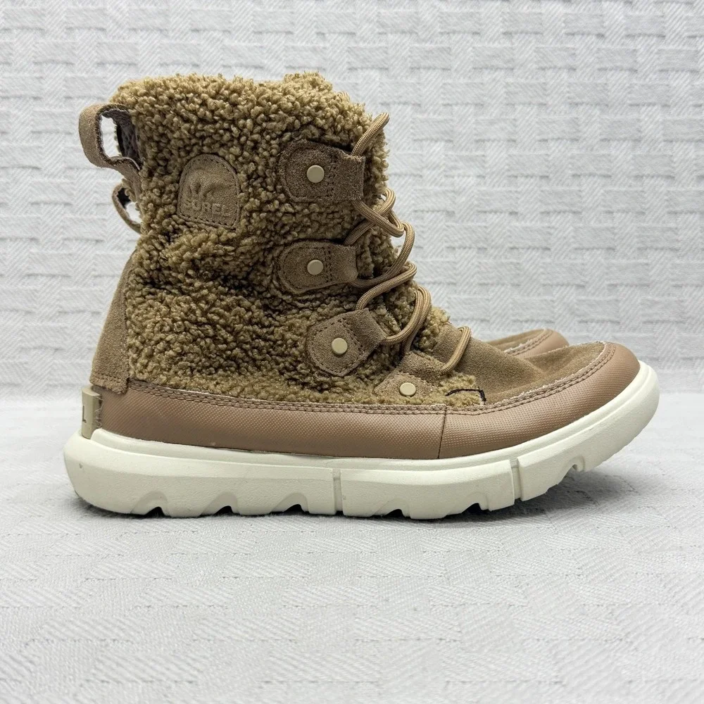 Sorel Women's Explorer II Joan Delta Fawn Cozy Boot NL4455-257‎ size 6.5